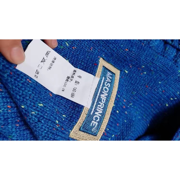 Áo Sweater Len Polo Unisex Retro Maison Prince | BigBuy360 - bigbuy360.vn