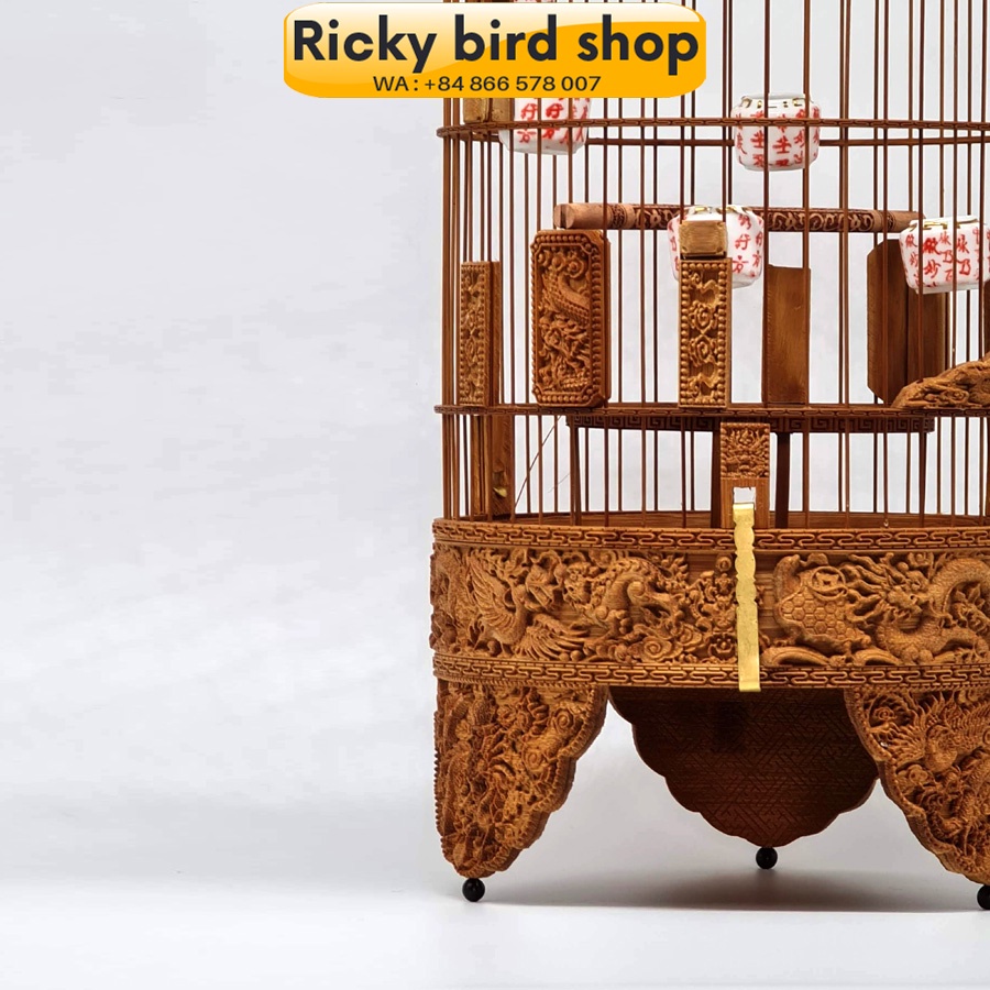 Lồng chim khuyên chạm  - Tích Tứ Linh