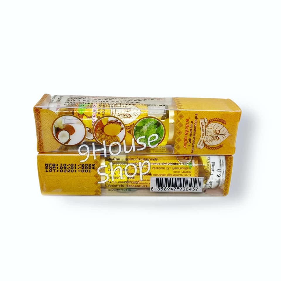 01 Dầu Nóng Lăn Thảo Dược Taising Yainoi Thái Lan 8ml