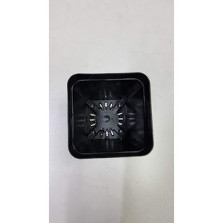 Chậu vuông 5x5 đen (Set 10 cái)