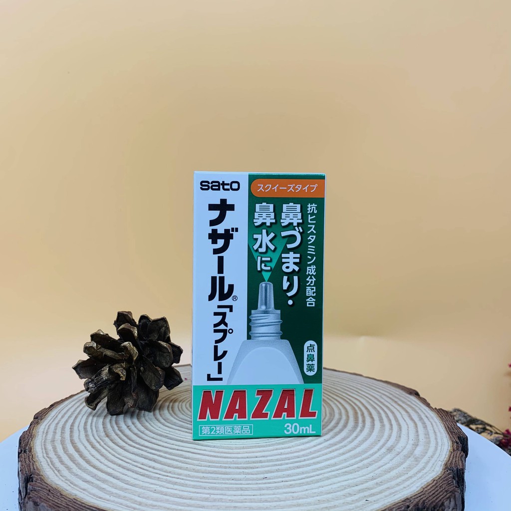 Xịt Nazal Sato 30ml hàng Nhật nội địa xịt oải hương xịt nhỏ giọt Nazal LIKE TOKYO