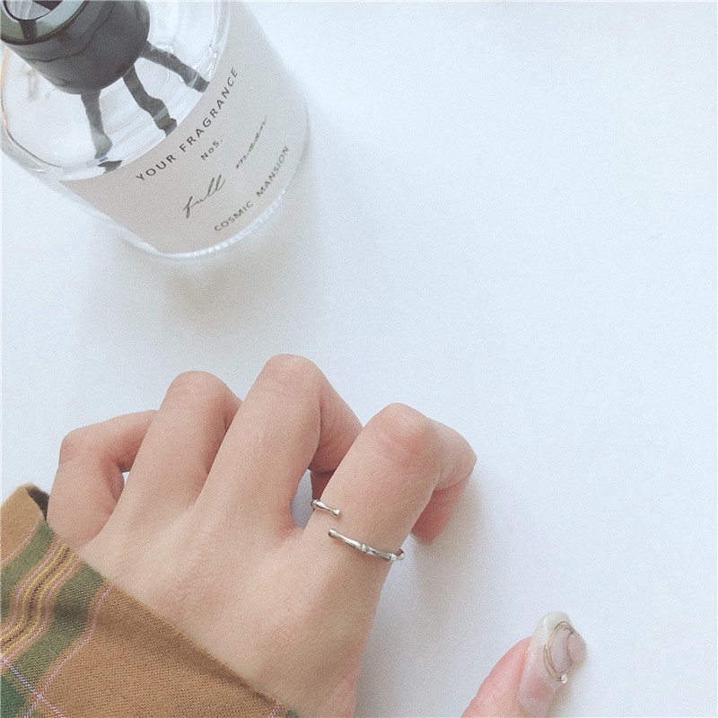 SUXI Nhẫn Thiết Kế Đơn Giản Có Thể Điều Chỉnh Kích Cỡ
