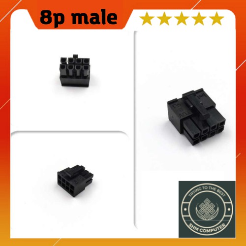 Vỏ nhựa đầu nguồn 8pin 5557 5559 CPU