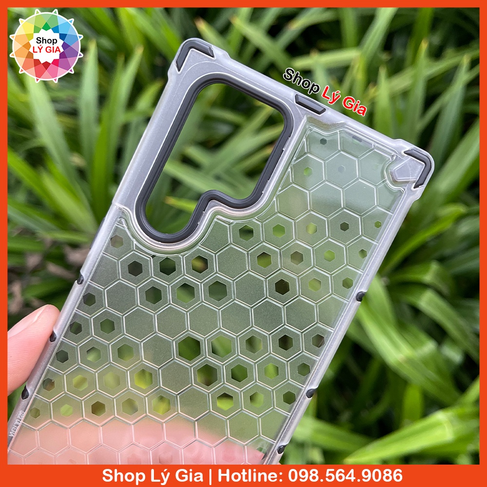 Ốp lưng chống sốc tổ ong cho Note 20 Ultra/Note 10 Plus/S22 /S21/S20/S10