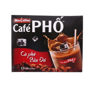 Cà phê sữa hòa tan Maccoffee Café Phố 240g