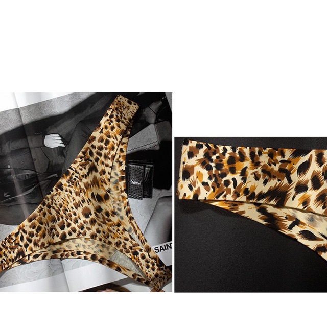 QUẦN LÓT LỌT KHE Sarah Lingerie SIÊU SEXY HOẠ TIẾT NGỰA VẰN VÀ BÁO ĐỐM