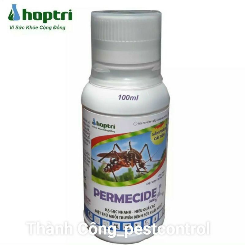 Thuốc diệt côn trùng muỗi và gián Permecide 50EC 100ml