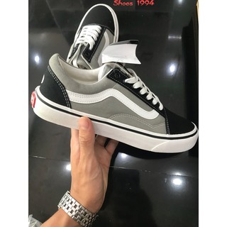 [Freeship+BOX TAG ] Giày V old school phối xám đen