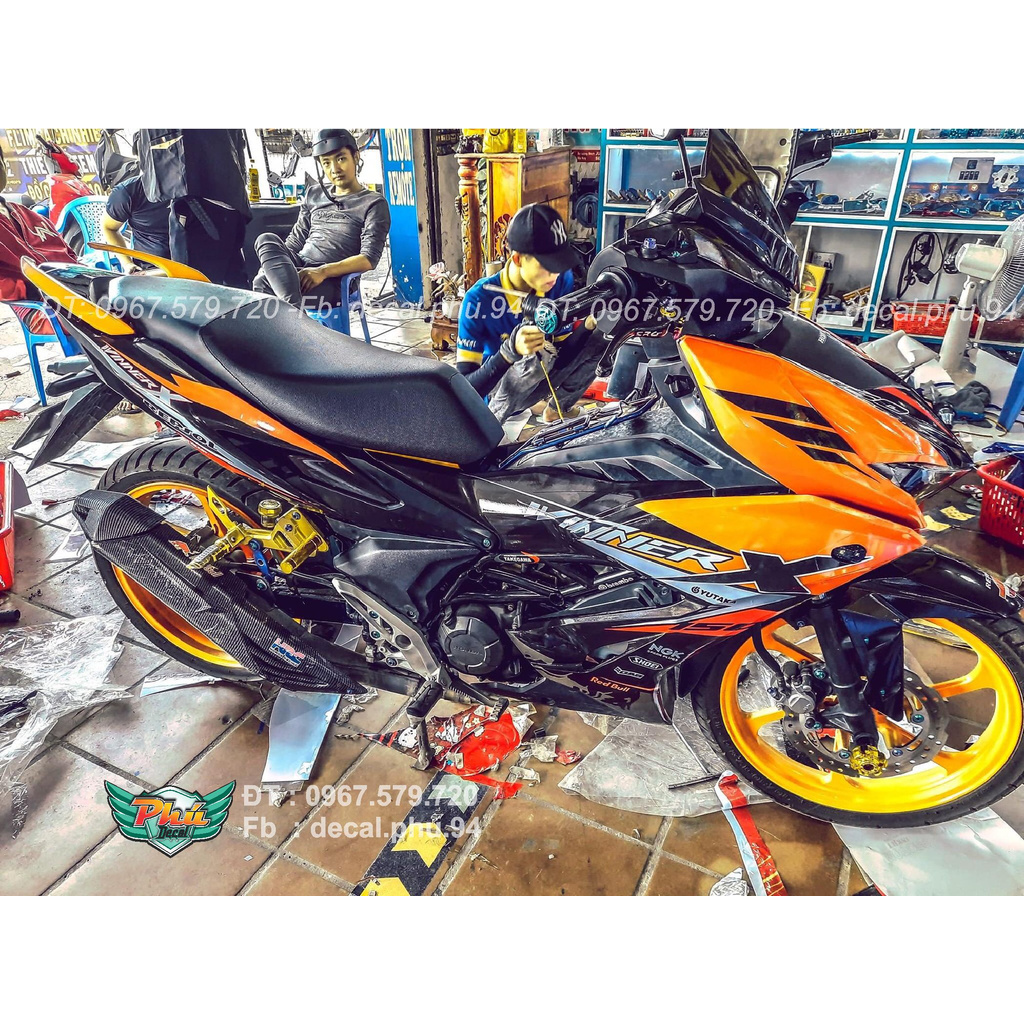 Tem Rời Winner X Cam đen (J)