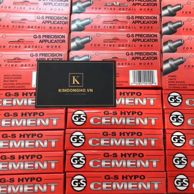 Keo chống nước và dán kính đồng hồ, gắn đá gắn trang sức G-S Hypo Cement GDA099 tiện lợi
