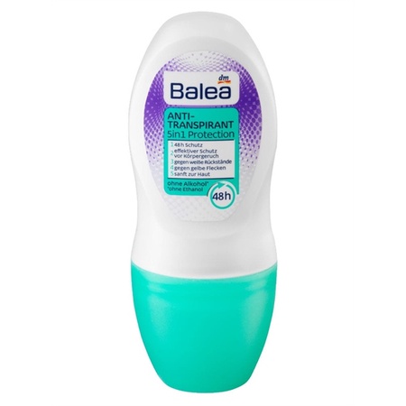 Kem khử mùi hôi nách Balea Deocreme với baking soda, 50ml