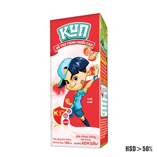 Sữa chua uống kun dâu 180ml