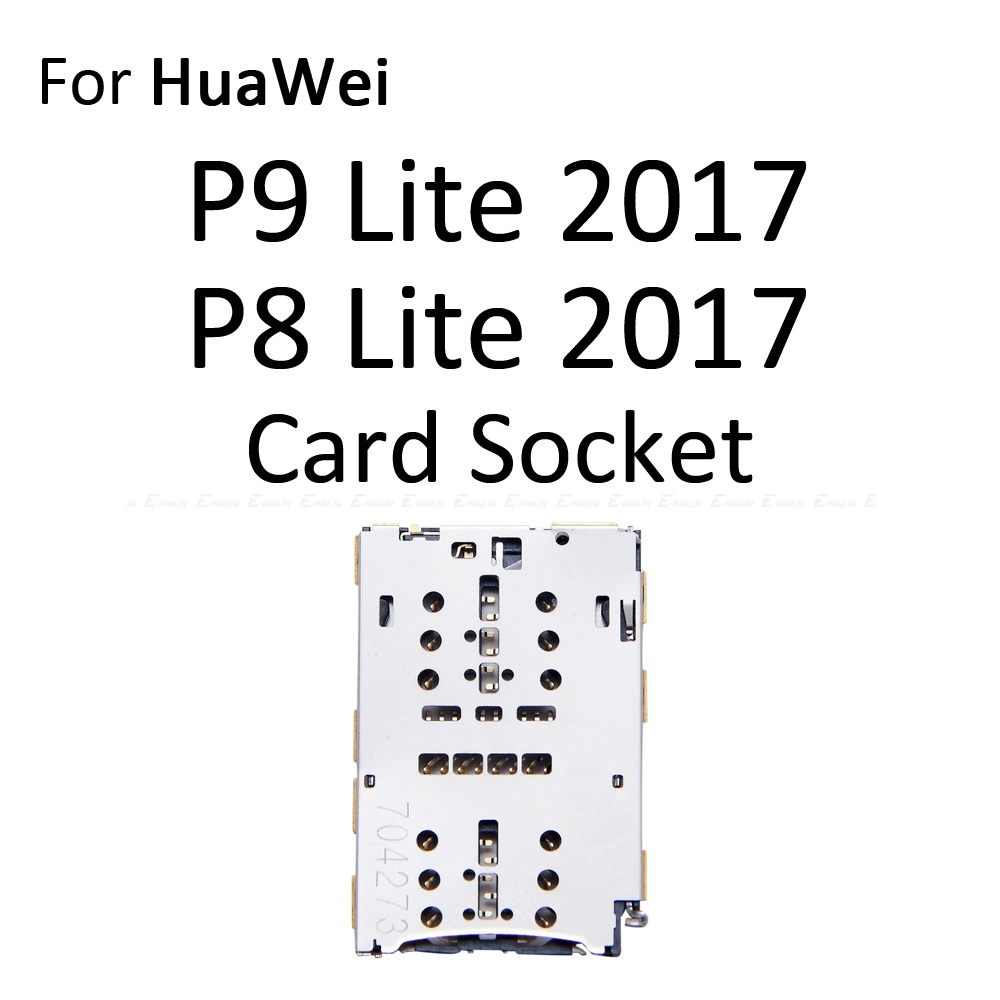 Khay Đựng Thẻ Sim Điện Thoại Micro SD Cho HuaWei P9 P8 Lite 2017 2016