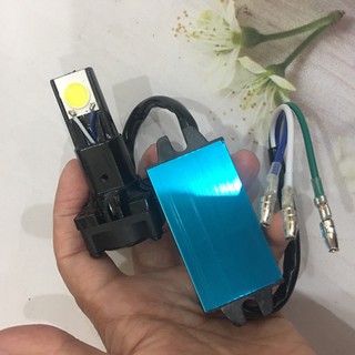 Đèn Led Trợ Sáng 2 Tim Có Quạt Tản Nhiệt A218