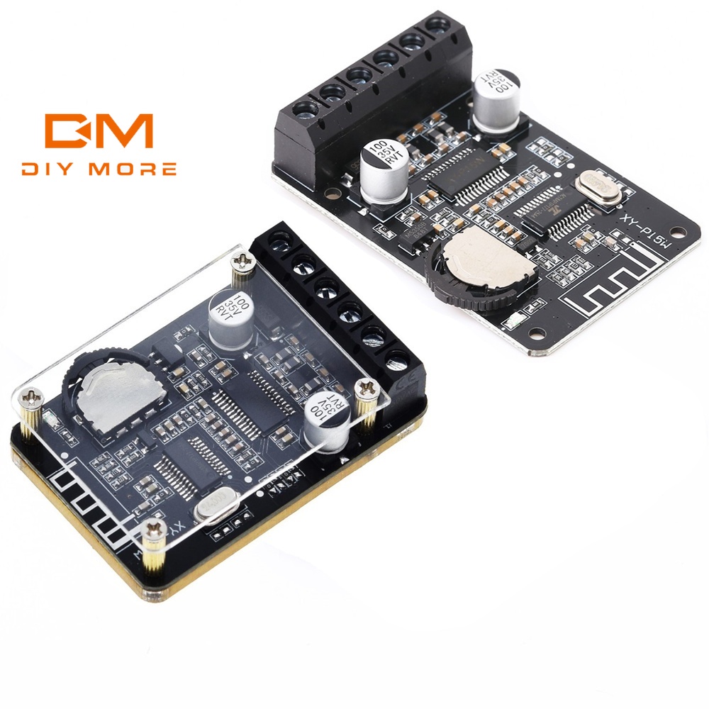 DIYMORE XY-P15W Mô-đun khuếch đại công suất âm thanh nổi kỹ thuật số Bluetooth 10W/15W/20W 12/24V