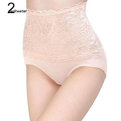 Quần lót ren lưng cao định hình eo cho nữ