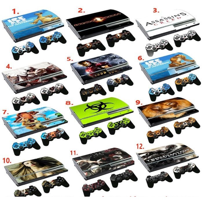 Skin Dán Máy PS3 Fat Nam Tính Giao Ngẫu Nhiên