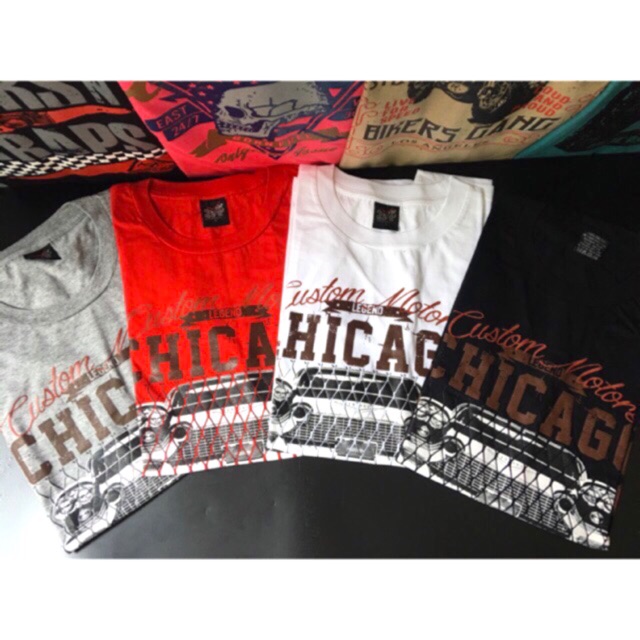 [Sale_shock] Áo thun Thái CHICAGO 98