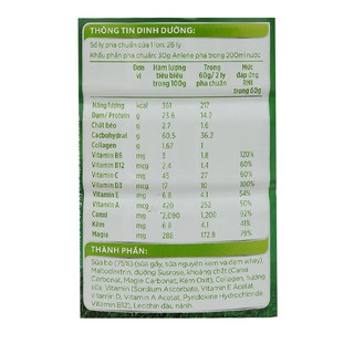 Sữa Anlene MovePro Gold hương Vani 800g (trên 51 tuổi)