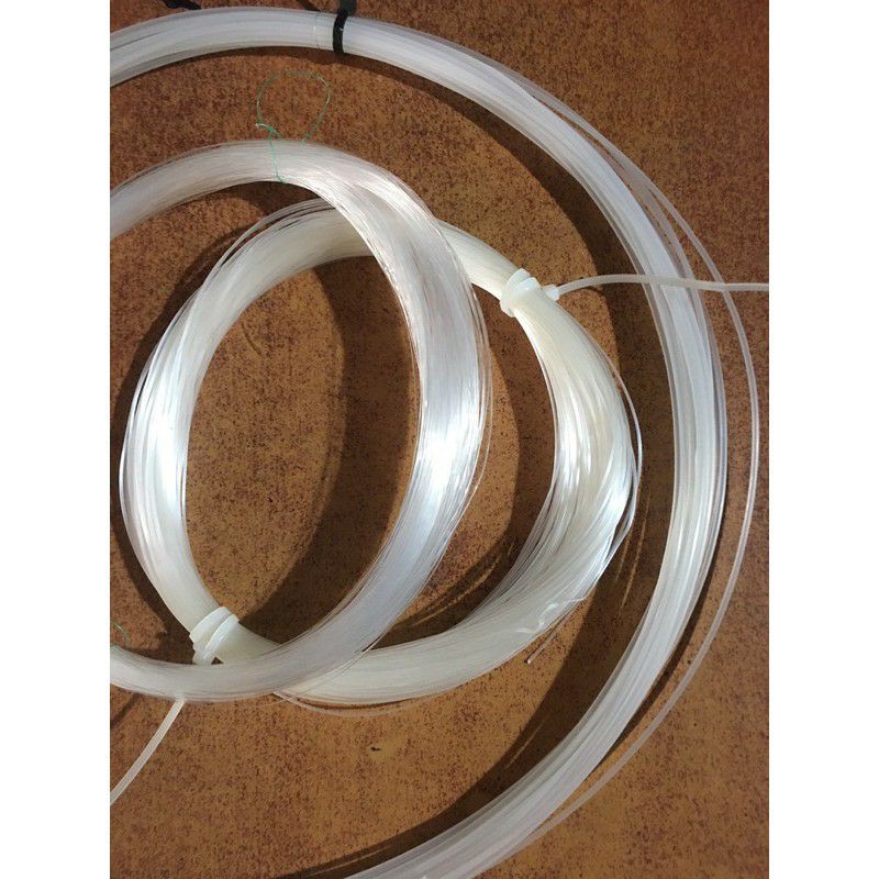 100gram Dây cước ĐỦ SIZE đúc cắt cỏ,gân trắng dùng xây dựng