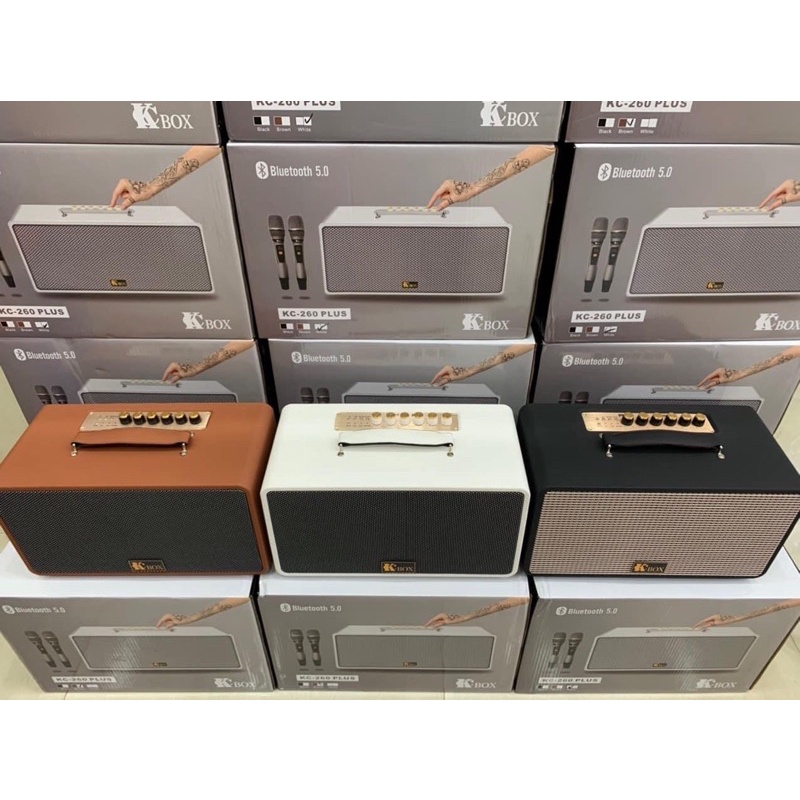 Loa karaoke xách tay chính hãng KCBox KC260Pro, Bluetooth 6.0