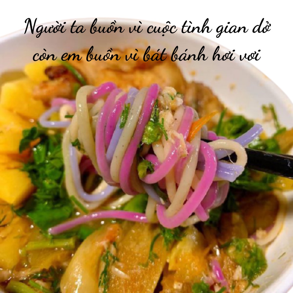 Bánh canh rau củ hữu cơ Fuma 500g, thực phẩm Eatclean cho người ăn kiêng, ăn chay, bánh canh ống rau củ ngũ sắc
