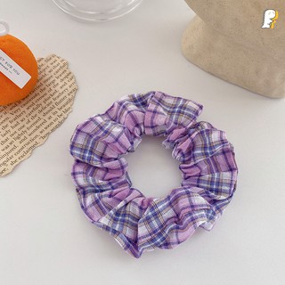 [Hàng có sẵn] Scrunchies thun cột tóc vải mix sọc nhiều màu