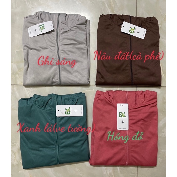 Áo Chống Nắng Thông Hơi 2 Lớp Dáng Ngắn