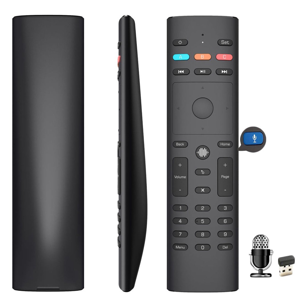chuột bay Điều khiển tìm kiếm giọng nói G40s Remote Mouse Air Voice IR có học lệnh