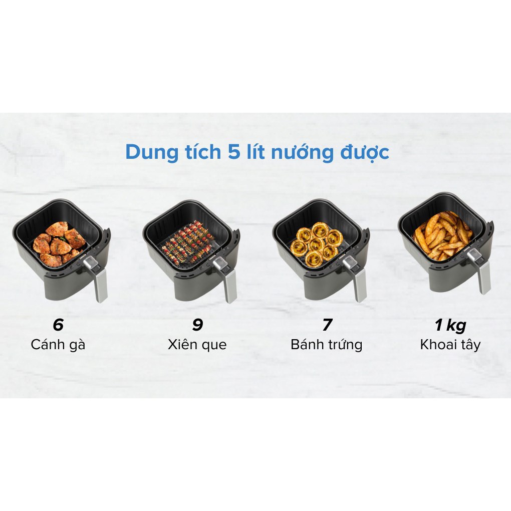 Nồi chiên không dầu Ava AF40155D 5 lít