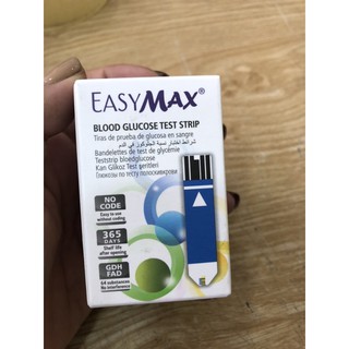 Que Thử Đường Huyết EASYMAX 50 QUE (date xa)