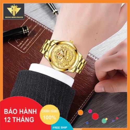 Đồng hồ nam chính hãng FNGEEN RMD mặt rồng 3D cực đẹp mạ vàng sang trọng | BigBuy360 - bigbuy360.vn
