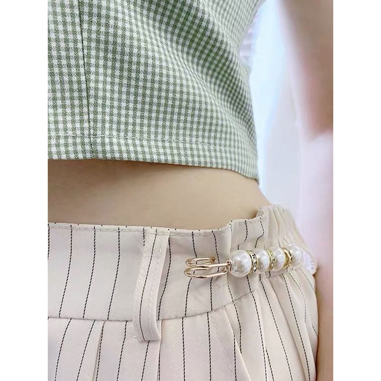 Set 4 / 6 Ghim Cài Thắt Lưng Ngọc Trai Dễ Thương