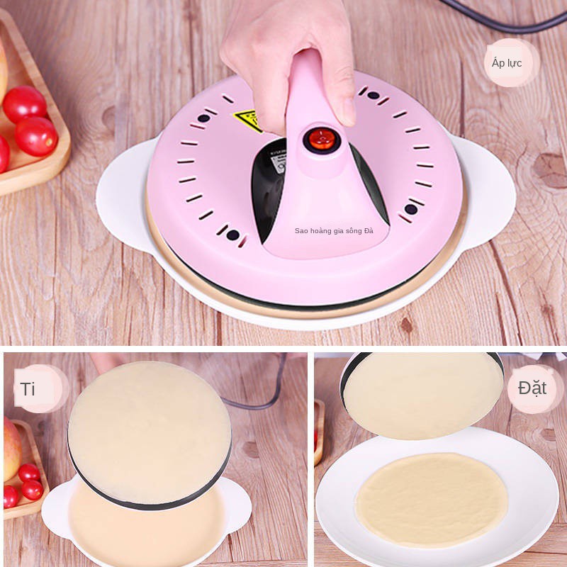 ✗Rongshida Pancake Maker Spring Cake Roll Pastry Gia dụng Điện Nướng bánh Tạo tác