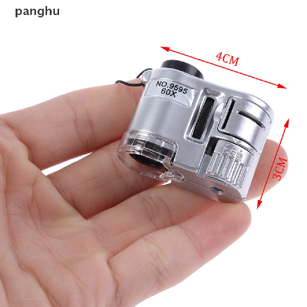Kính Hiển Vi Mini 60X Có Đèn LED Chuyên Dụng Làm Trang Sức