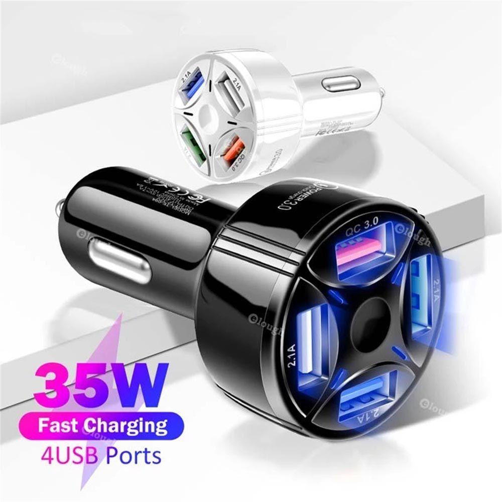 Tẩu Sạc Nhanh Có Đèn LED Cho Xe Hơi
