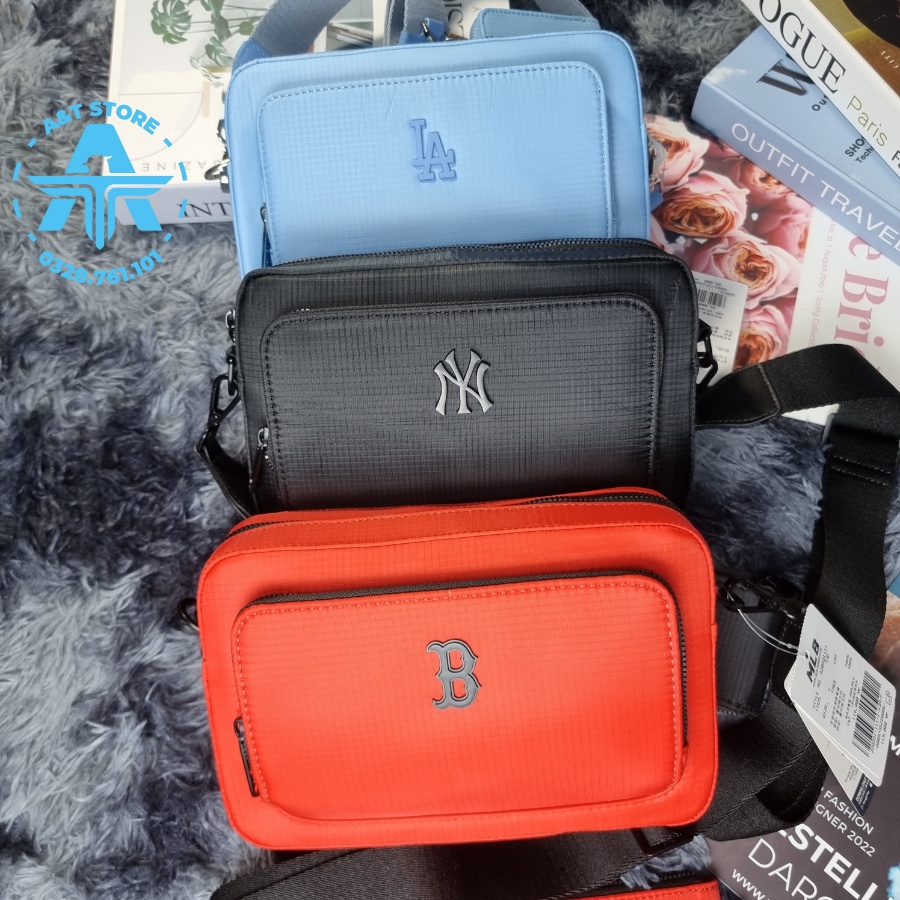 Túi Đeo Chéo MLB NY Nylon Ripstop Dodgers Size Lớn Full Tag Code