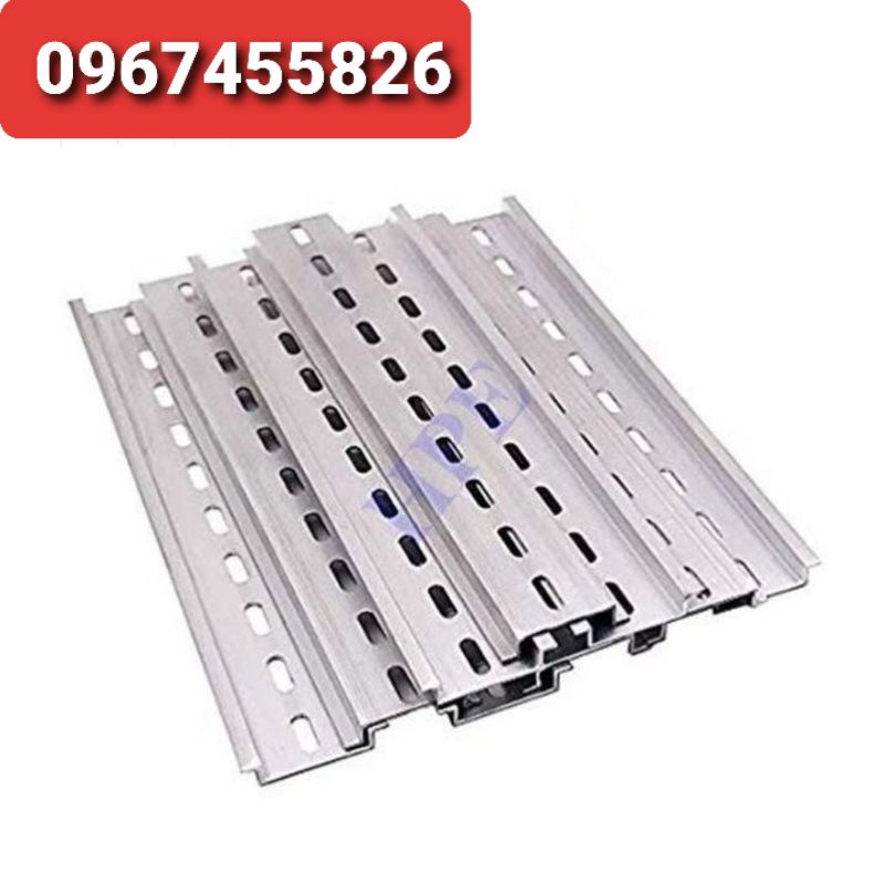 Thanh day  nhôm cài Aptomat, khởi động từ trong tủ điện