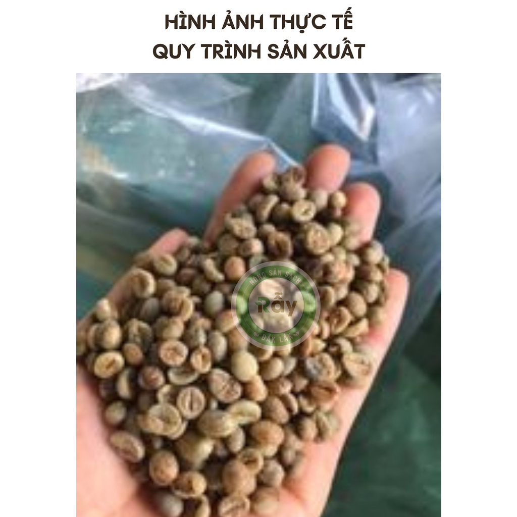 [500gram] Cà phê Robusta Rẫy cao cấp từ hạt cafe chín 100%, đặc sản chế biến ướt, hậu vị ngọt | BigBuy360 - bigbuy360.vn