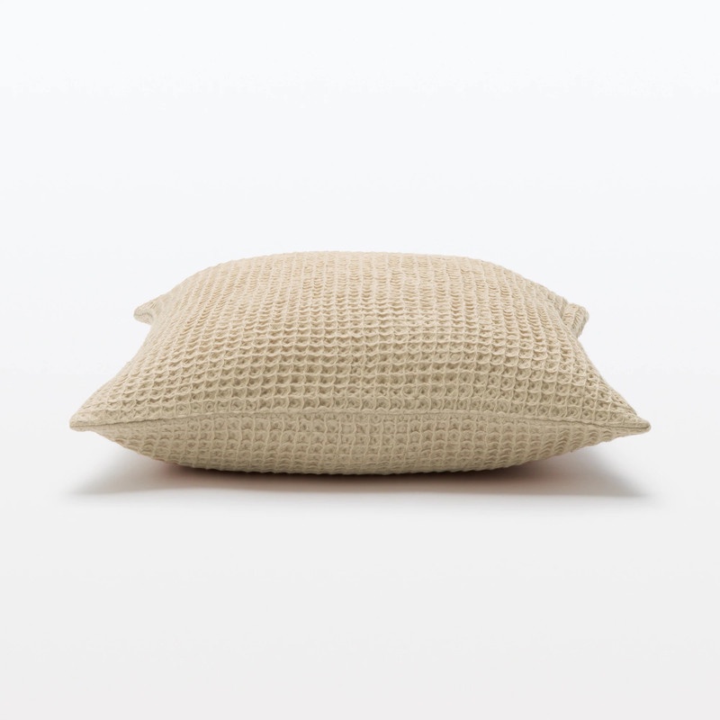 Muji Vỏ Gối Tựa Lưng Waffle - S 43 x 43cm