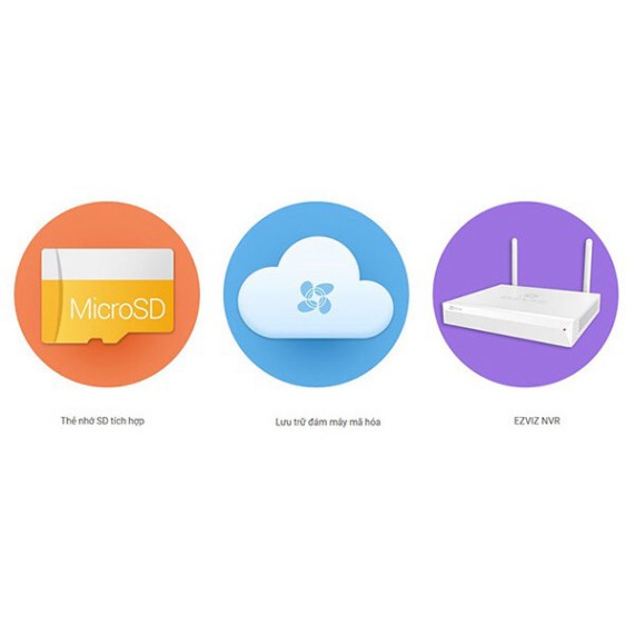 Camera IP WIFI 2M Ngoài Trời  AI Thông Minh EZVIZ C3N C3X (1080P) Màu Ban Đêm CHÍNH HÃNG - BH 24TH C3WN C3W HIKVISION | BigBuy360 - bigbuy360.vn