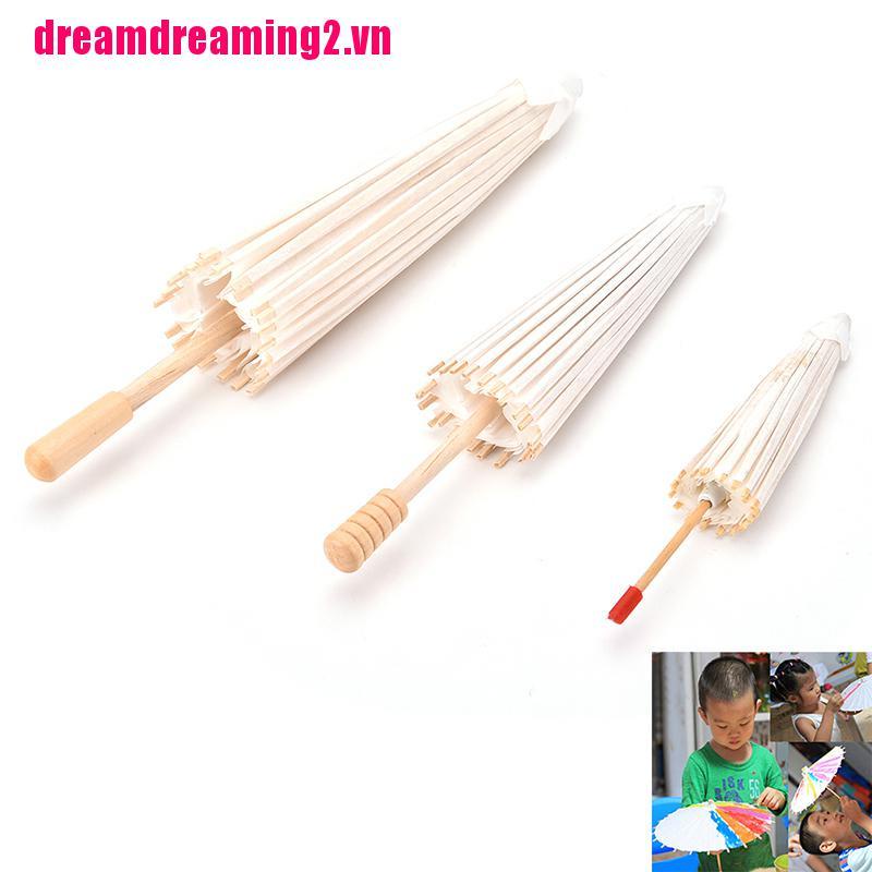 1 Dù Giấy Thủ Công Phong Cách Trung Hoa Truyền Thống Trang Trí Cho Bé