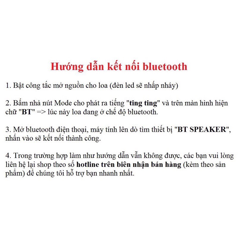 [Mã ELFLASH5 giảm 20K đơn 50K] [GIÁ SIÊU RẺ] Loa bluetooth Tika B408/ms202