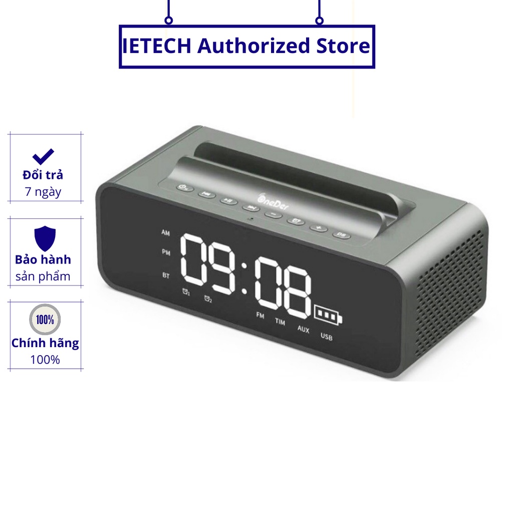 [Mã ELHACE giảm 4% đơn 300K] Loa BLUETOOTH HIFI siêu Bass chuẩn HD OneDer V06 - PKCB