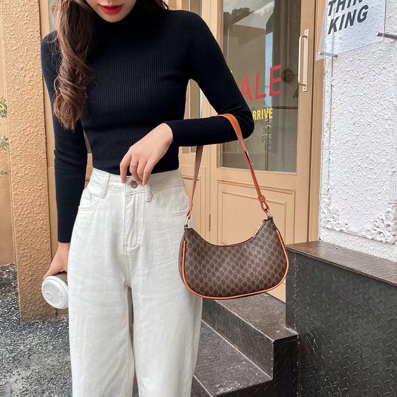 [SẴN] Túi kẹp nách vintage Lisa 🔥da in sắc nét hàng xịn/ dây đeo điều chỉnh theo ý | BigBuy360 - bigbuy360.vn