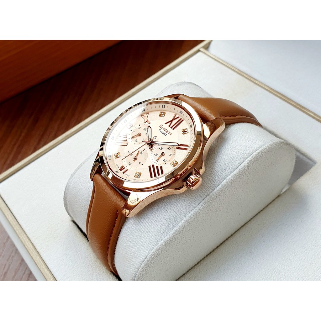 Đồng hồ nữ chính hãng Casio SHE-3806GL-9A