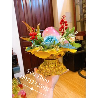 Oản đào - Oản tài lộc 1 quả ( 30 cm)