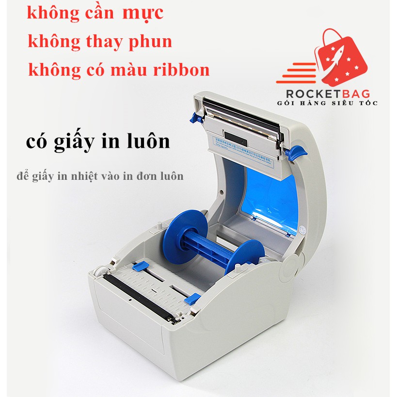 Máy in nhiệt chuyên dụng in đơn TMDT GPRINTER GP1324D | BigBuy360 - bigbuy360.vn