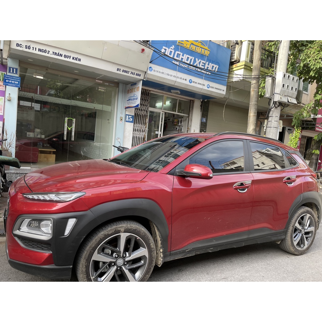 Rèm che nắng ô tô NAM CHÂM theo xe Hyundai Kona ⚡ HÀNG LOẠI 1 - LƯỚI DÀY ⚡ - Combo 4 tấm chắn nắng - VIỆT NAM SẢN XUẤT