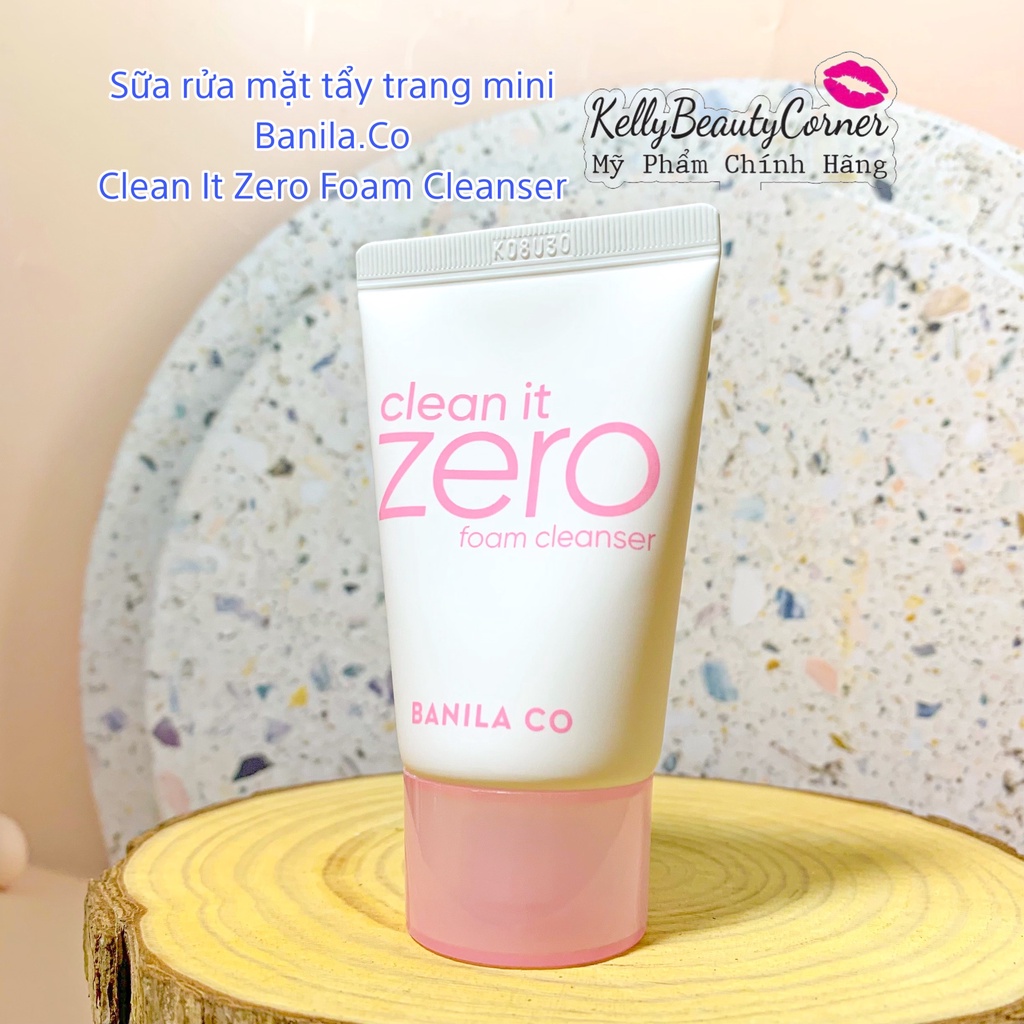 Sữa rửa mặt Banila Co Clean it Zero Foam Cleanser 30ml